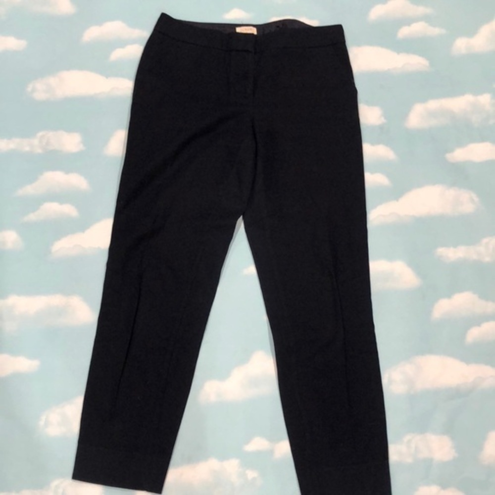 J. CREW navy blue Cropped pants